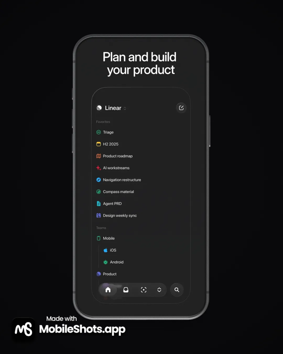 iPhone 17 Pro Max · Obsidian